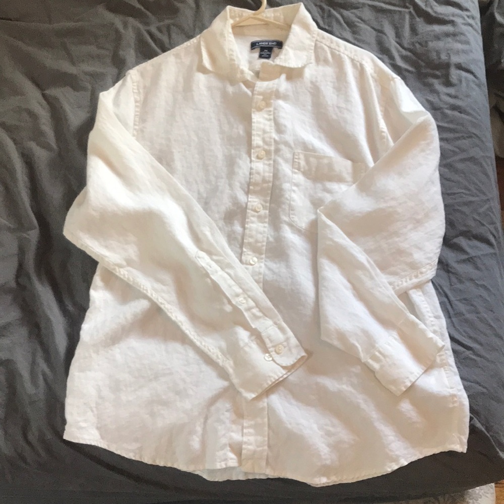 Linen button down shirt